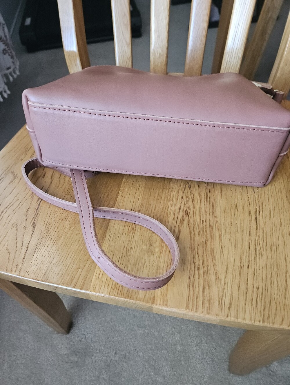 Portland Leather Poppy Purse In Sunkissed. - Picture 6 of 12